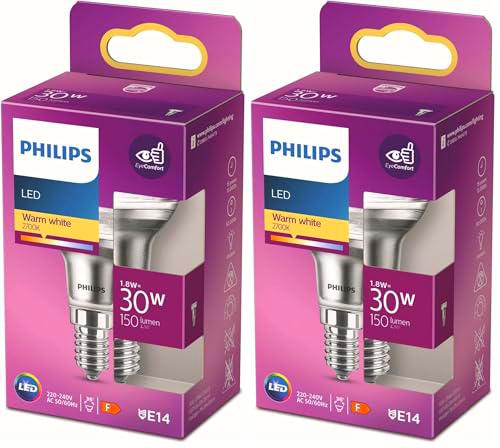 Philips - Bombilla LED Reflectora, 30W, R39 E14, 36 Grados Apertura