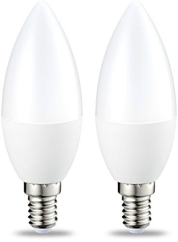 Amazon Basics Bombilla LED E14, 5W (equivalente a 40W)