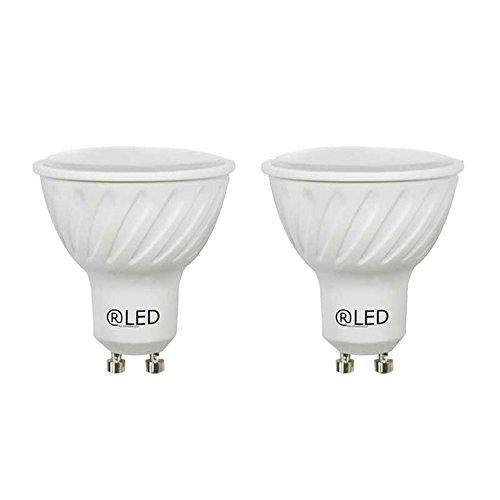 RLED Pack de Bombillas LED SMD, Luz Neutra GU10, 6.8 W