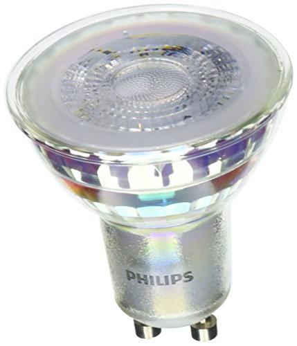 Philips - Bombilla LED Foco Gu10 Cristal, 4.6 W Equivalente a 50 W