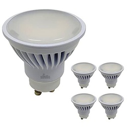 Pack 5X GU10 8,5w Potentísima Color Blanco Frio (6500K)