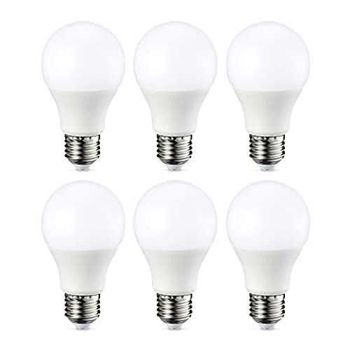 Amazon Basics Bombilla LED Esférica E27, 9W (equivalente a 60W)