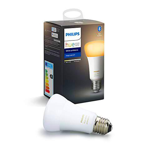 Philips Hue Bombilla Inteligente LED E27, con Bluetooth