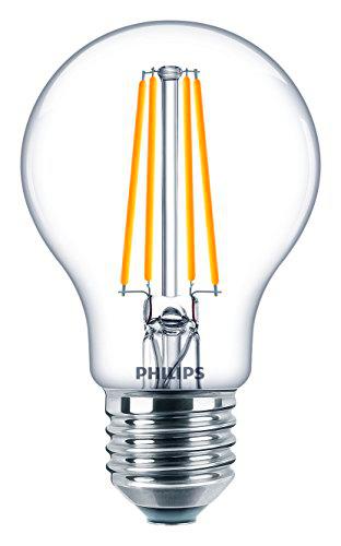 Philips Bombilla LED de filamento clásico cálido E27