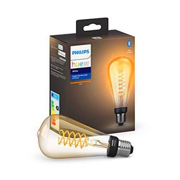 Philips Hue Bombilla inteligente LED E27 (9.5 x 11.2