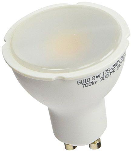 A2BC LED Lighting Bombilla LED GU10, 8 W, Blanco Cálido 3000k, 10, 710