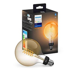 Philips Hue Bombilla inteligente LED E27 (9.5 x 14.2