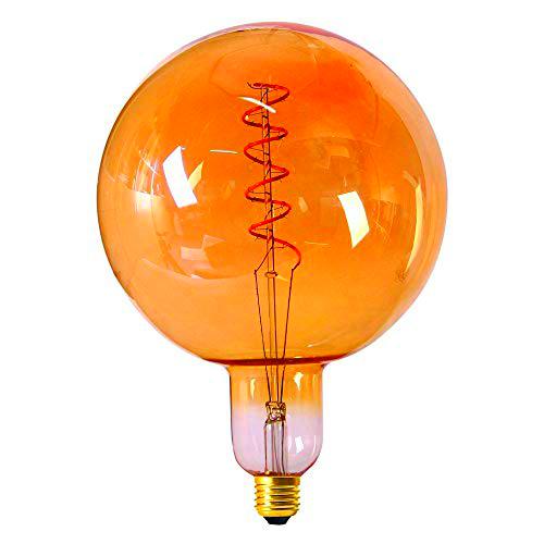 Girard Sudron 716627-LED Globe G200 - Bombilla LED de filamento trenzado (ES Edison