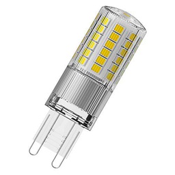 Osram Lamps - Bombilla LED, color blanco cálido, Paquete de 9