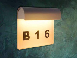 Heitronic - Luz LED (8,5 W, aluminio), color blanco