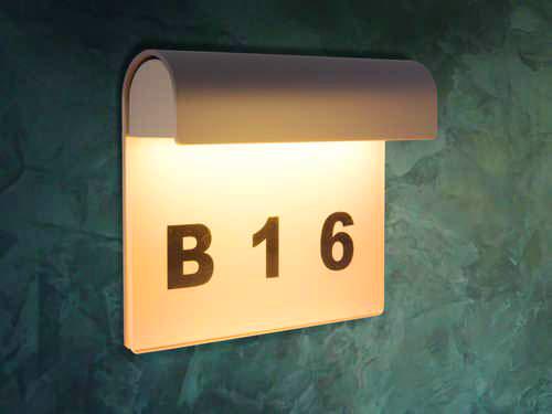 Heitronic - Luz LED (8,5 W, aluminio), color blanco