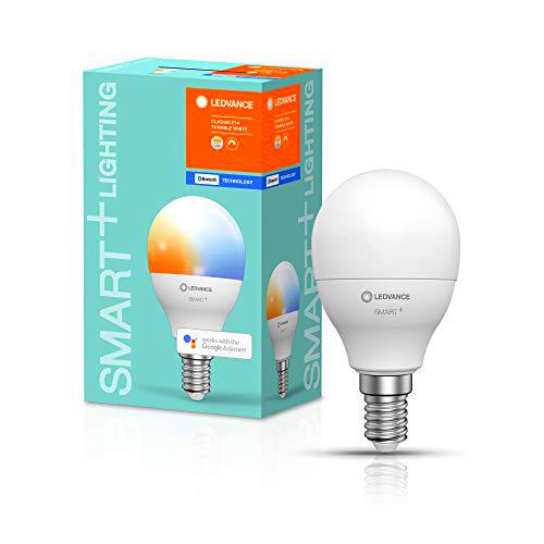 LEDVANCE Lámpara Smart LED con Bluetooth, E14, color de luz cambiante (2700-6500K)