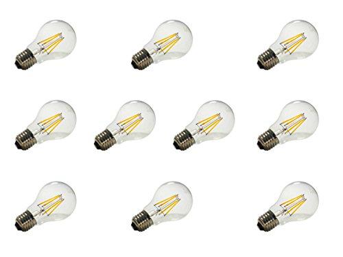 Electraline 92282 - Bombilla LED con filamento de bajo Consumo (10 Unidades