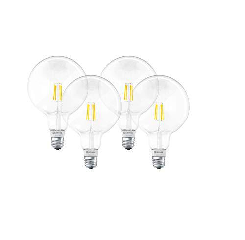 LEDVANCE Lámpara Smart LED, Bluetooth, globo de filamento