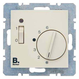 Hager s.1 - Placa termostato Serie 1 Blanco