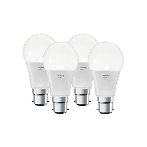 LEDVANCE Lámpara Smart LED con Bluetooth, B22d, color de luz cambiante (2700-6500K) y RGB cambiables