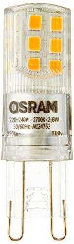 OSRAM Base - Bombilla LED pin, casquillo G9, 2,60 W