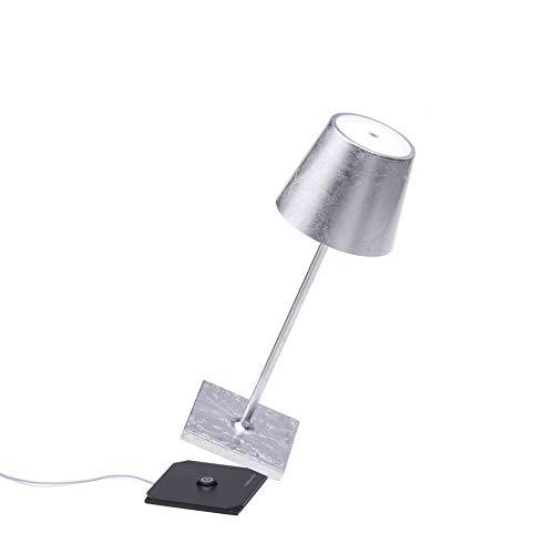 Zafferano Poldina Pro - Mini lámpara LED de mesa de aluminio