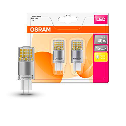 Osram LED Star Pin G9/lámpara LED: G9, 3,80 W, de 40 W de repuesto para