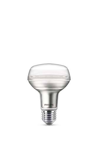 Philips - Bombilla LED cristal 40W reflectora E27 luz blanca cálida 36º de ángulo de apertura