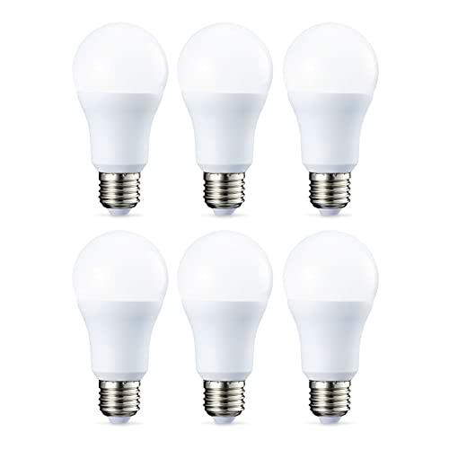 Amazon Basics Bombilla LED Esférica E27, 10.5W (equivalente a 75W)