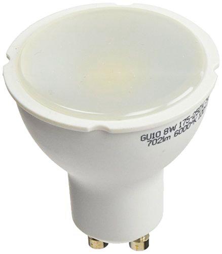 A2BC LED Lighting Bombilla LED GU10, 8 W, Blanco frío 6000K