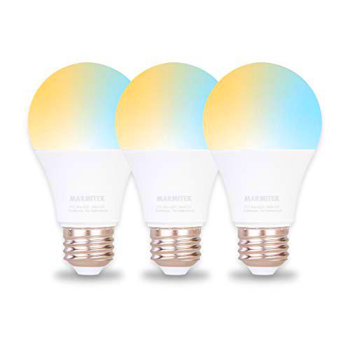 Smart Home - Juego de 3 bombillas LED E27, intensidad regulable
